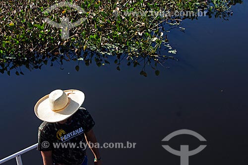  Pesca de piranha no corixo São Domingos - afluente do Rio Miranda  - Miranda - Mato Grosso do Sul (MS) - Brasil