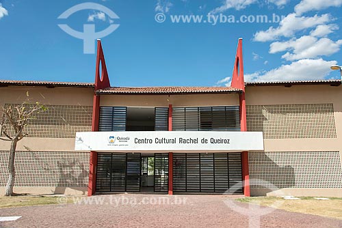  Fachada do Centro Cultural Rachel de Queiroz  - Quixadá - Ceará (CE) - Brasil