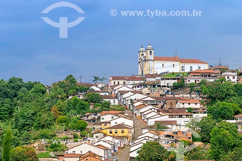  Ladeira com a Igreja Matriz de Santa Efigênia (1785)  - Ouro Preto - Minas Gerais (MG) - Brasil