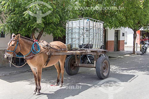  Carroça com tanque de água para vender  - Quixadá - Ceará (CE) - Brasil