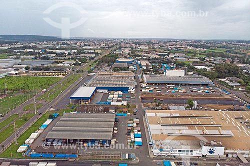  Foto feita com drone do polo industrial da cidade de Rio Claro  - Rio Claro - São Paulo (SP) - Brasil