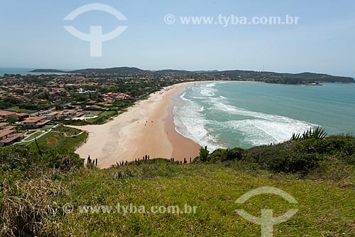  Vista da orla da Praia de Geribá  - Armação dos Búzios - Rio de Janeiro (RJ) - Brasil