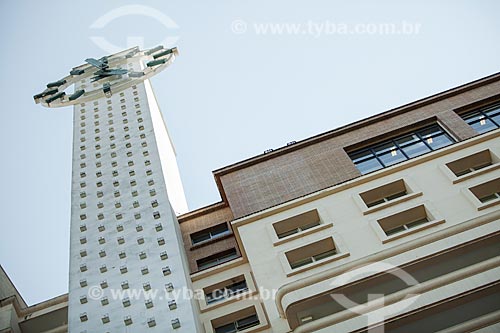  Relógio (1955) do Edifício Passeio (1934) - antigo Edifício Mesbla  - Rio de Janeiro - Rio de Janeiro (RJ) - Brasil