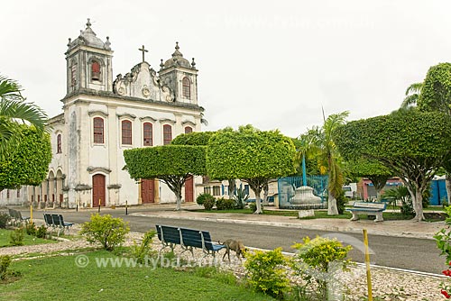  Fachada da Igreja Matriz Nossa Senhora Divina Pastora  - Divina Pastora - Sergipe (SE) - Brasil