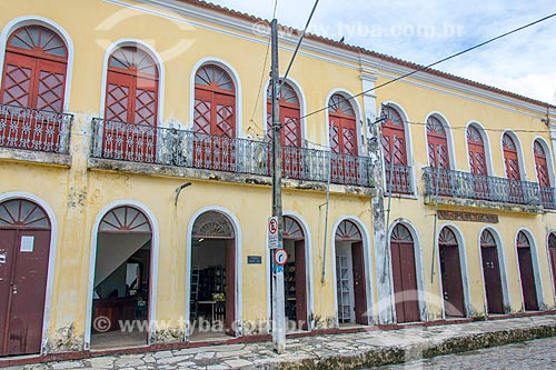 Fachada de casario no centro histórico da cidade de Laranjeiras  - Laranjeiras - Sergipe (SE) - Brasil