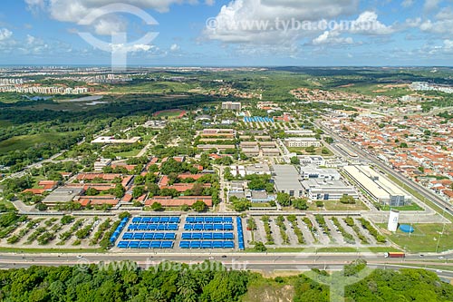  Foto feita com drone do campus da Universidade Federal de Sergipe em Aracaju  - Aracaju - Sergipe (SE) - Brasil