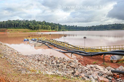  Barragem para depósito de rejeito da Mina do Pitinga da Mineração Taboca  - Presidente Figueiredo - Amazonas (AM) - Brasil