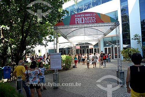  Entrada da Feira Rio Artes Manuais no Centro de convenções SulAmérica  - Rio de Janeiro - Rio de Janeiro (RJ) - Brasil