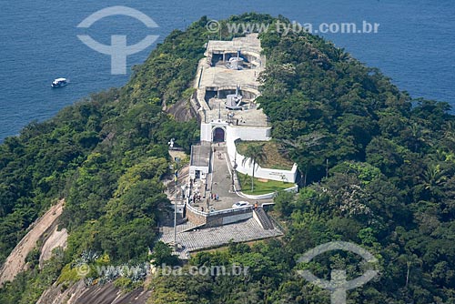  Foto aérea do Forte Duque de Caxias - também conhecido como Forte do Leme  - Rio de Janeiro - Rio de Janeiro (RJ) - Brasil
