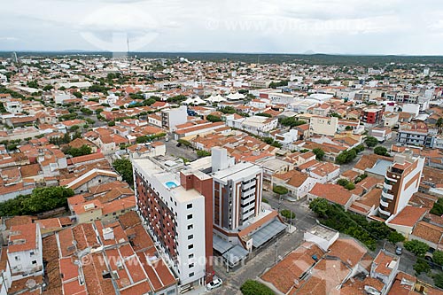  Foto feita com drone da cidade de Caicó  - Caicó - Rio Grande do Norte (RN) - Brasil