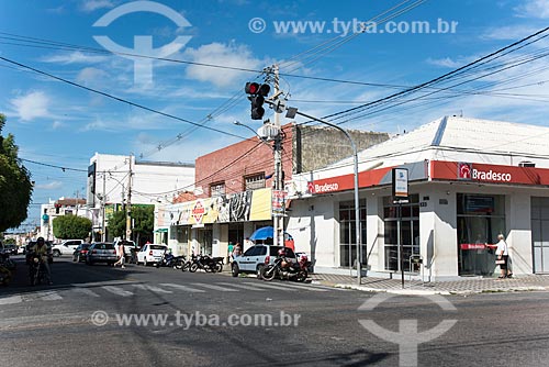  Rua comercial no centro da cidade de Caicó  - Caicó - Rio Grande do Norte (RN) - Brasil