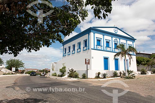  Fachada da Casa de Câmara e Cadeia (1833) - atual Museu Histórico de Acari, também conhecido como Museu do Vaqueiro ou Museu do Sertanejo  - Acari - Rio Grande do Norte (RN) - Brasil