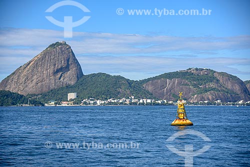  Vista do Pão de Açúcar durante passeio turístico de barco na Baía de Guanabara  - Rio de Janeiro - Rio de Janeiro (RJ) - Brasil