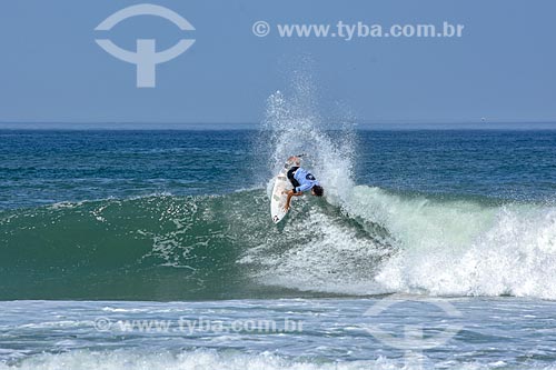  Surfista durante a etapa brasileira do WCT (Circuito Mundial de Surfe)  - Saquarema - Rio de Janeiro (RJ) - Brasil