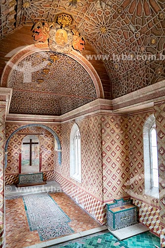  Capela Palatina no interior do Palácio Nacional de Sintra  - Concelho de Sintra - Distrito de Lisboa - Portugal