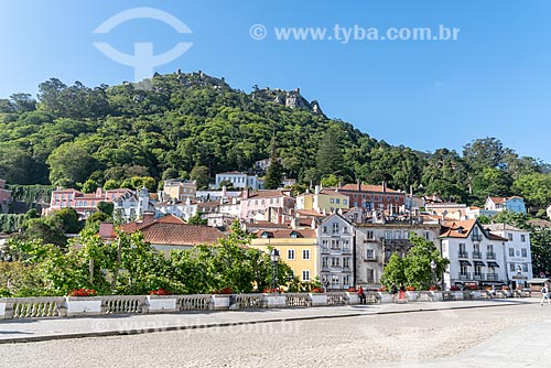  Vista de casarios no Concelho de Sintra  - Concelho de Sintra - Distrito de Lisboa - Portugal