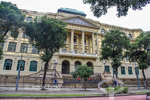  Fachada da Biblioteca Nacional (1910)  - Rio de Janeiro - Rio de Janeiro (RJ) - Brasil