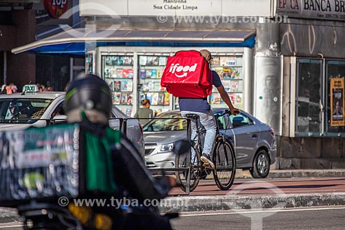  Ciclista entregador de restaurante - via aplicativo iFood  - São Paulo - São Paulo (SP) - Brasil