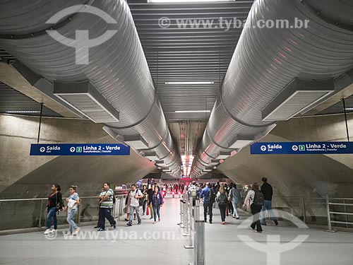  Metrô linha 5 Lilás - Estação Chácara Klabin do Metrô de São Paulo  - São Paulo - São Paulo (SP) - Brasil