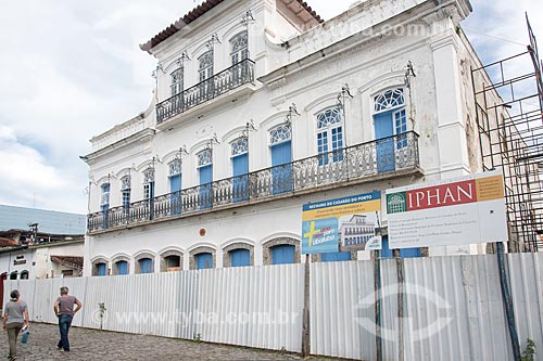  Casa de Cultura de Ubatuba - antigo Sobradão do Porto ou Casa  de Baltazar Fortes (1846)  - Ubatuba - São Paulo (SP) - Brasil