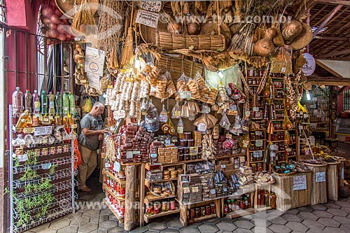  Quiosque de produtos regionais no Mercado Municipal de Cunha (1913)  - Cunha - São Paulo (SP) - Brasil