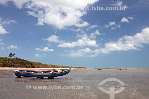  Barcos de pesca na Barra do Timonha  - Cajueiro da Praia - Piauí (PI) - Brasil