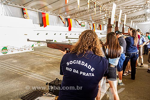  Schutzenfest ou Festa do Tiro, é realizada pela Associação dos Clubes e Sociedades de Caça e Tiro do Vale do Itapocu (ACSCTVI)  - Jaraguá do Sul - Santa Catarina (SC) - Brasil