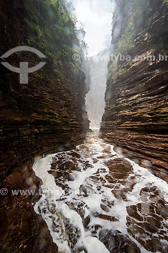  Cânion na Cachoeira do Buracão  - Ibicoara - Bahia (BA) - Brasil