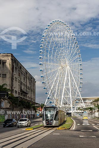  Roda gigante para turistas no centro da cidade  - Rio de Janeiro - Rio de Janeiro (RJ) - Brasil