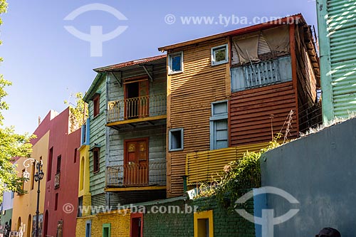  Casas coloridas em Caminito  - Buenos Aires - Província de Buenos Aires - Argentina