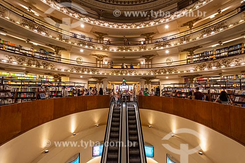  Interior da livraria Ateneo Grand Splendid  - Buenos Aires - Província de Buenos Aires - Argentina