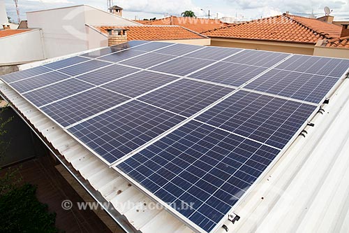  Casa com painel de captação de energia solar  - Rio Claro - São Paulo (SP) - Brasil