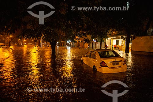  Rua do Catete alagada depois de forte temporal  - Rio de Janeiro - Rio de Janeiro (RJ) - Brasil