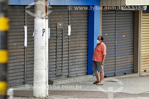  Rua General Glicério com o comércio fechado por causa da Crise do Coronavírus  - São José do Rio Preto - São Paulo (SP) - Brasil