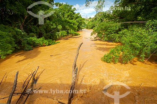  Cheia do Rio Pomba devido à fortes chuvas  - Guarani - Minas Gerais (MG) - Brasil