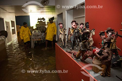  Museu Casa do Pontal alagado devido à fortes chuvas  - Rio de Janeiro - Rio de Janeiro (RJ) - Brasil
