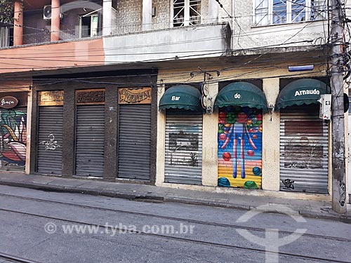  Bar do Arnaldo, restaurante tradicional, fechado devido a crise do Coronavírus  - Rio de Janeiro - Rio de Janeiro (RJ) - Brasil