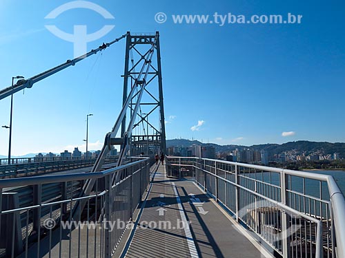  Ponte Hercílio Luz após reforma   - Florianópolis - Santa Catarina (SC) - Brasil