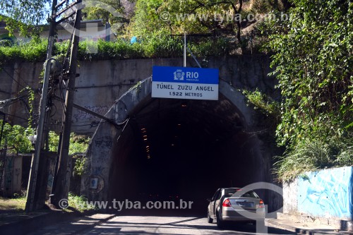 Entrada do Túnel Zuzu Angel - Rio de Janeiro - Rio de Janeiro (RJ) - Brasil