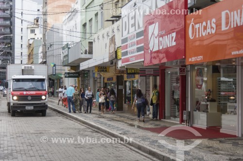 Rua comercial - Cachoeiro de Itapemirim - Espírito Santo (ES) - Brasil
