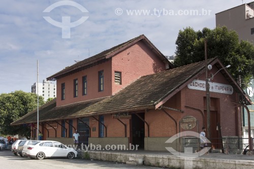 Museu Ferroviário da cidade, instalado na antiga estação - Cachoeiro de Itapemirim - Espírito Santo (ES) - Brasil