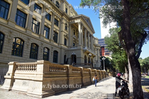 Fachada da Biblioteca Nacional (1910) - Rio de Janeiro - Rio de Janeiro (RJ) - Brasil