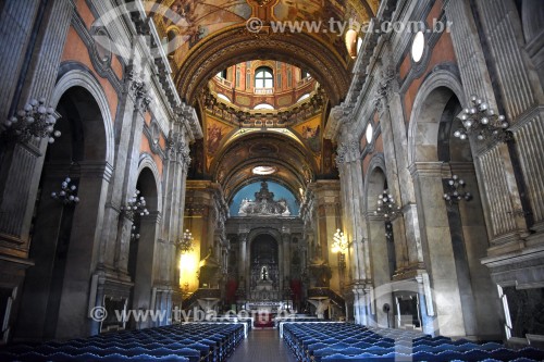 Interior da Igreja de Nossa Senhora da Candelária (1609) - Rio de Janeiro - Rio de Janeiro (RJ) - Brasil