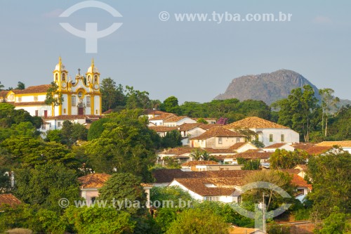 Vista da Igreja Matriz de Santo Antônio (1710) - Tiradentes - Minas Gerais (MG) - Brasil