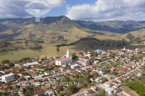 Foto feita com drone do distrito Luminosa - Brasópolis - Minas Gerais (MG) - Brasil