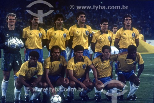 Seleção Brasileira de Futebol - Copa do Mundo  de 1990 - Itália