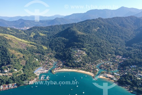 Foto feita com drone do condomínio de luxo Portogalo - Baía de Ilha Grande - Angra dos Reis - Rio de Janeiro (RJ) - Brasil