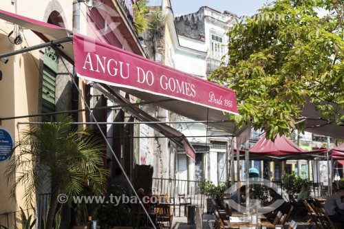 Restaurante Angu do Gomes no Largo de São Franscisco da Prainha - Rio de Janeiro - Rio de Janeiro (RJ) - Brasil