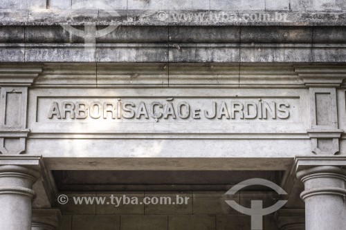 Sede da Fundação Parque s e Jardins no Campo de Santana (1880) - Rio de Janeiro - Rio de Janeiro (RJ) - Brasil