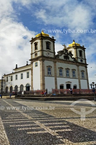 Fachada da Igreja de Nosso Senhor do Bonfim (1754)  - Salvador - Bahia (BA) - Brasil